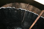 Liner instaled in 130 year old brick "domed" tank